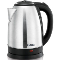 BBK EK1760S (SS/B) Чайник,1.7л, 2200Вт, нержавеющая сталь/черный