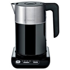 BOSCH TWK8613P Чайник,1.5л, 2400Вт, черно-серебристый