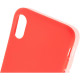 Чехол Brosco Colourful, накладка для Apple iPhone Xs, красный