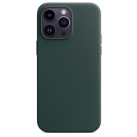 Чехол Red Line УТ000032537 для Apple IPhone 14 Pro кожаный для MagSafe оливковый