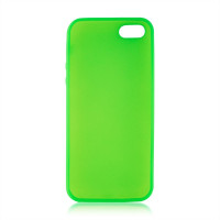 Чехол Brosco Colourful для Apple iPhone 55SSE зеленый