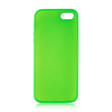 Чехол Brosco Colourful для Apple iPhone 55SSE зеленый