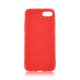 Чехол Brosco Colourful для Apple iPhone 78SE (2020) красный