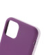 Чехол Brosco Softrubber для Apple iPhone 11 Pro Max фиолетово-красный