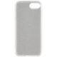 Чехол Brosco Shine для Apple iPhone 7 Plus8 Plus серебристый