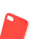 Чехол Brosco Colourful для Apple iPhone 78SE (2020) красный
