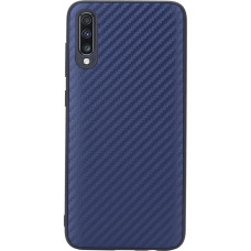 Чехол G-Case Carbon для Samsung Galaxy A70 (2019) SM-A705 синий