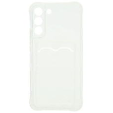Чехол Zibelino Silicone Card Holder для Samsung Galaxy S23+ прозрачный