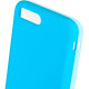 Чехол Brosco Softrubber, накладка для Apple iPhone 8 Plus, синий