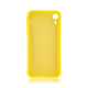 Чехол Brosco SoftrubberSoft-touch для Apple iPhone Xr красный