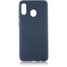 Чехол для Samsung Galaxy A30 (2019) SM-A305 Brosco Colourful, накладка, синий