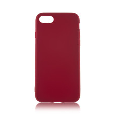 Чехол Brosco Colourful для Apple iPhone 78SE (2020) темно-красный