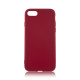Чехол Brosco Colourful для Apple iPhone 78SE (2020) темно-красный