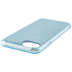 Чехол Brosco Shine для Apple iPhone 78SE (2020) голубой
