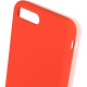 Чехол Brosco Softrubber, накладка для Apple iPhone 8 Plus, красный
