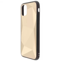 Чехол Brosco Diamond для Apple iPhone 78SE (2020) золотистый