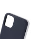 Чехол Brosco Softrubber для Apple iPhone 11 Pro темно-синий