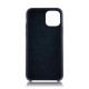 Чехол Brosco Softrubber для Apple iPhone 11 Pro темно-синий