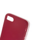 Чехол Brosco Colourful для Apple iPhone 78SE (2020) темно-красный