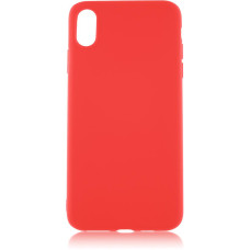 Чехол для Apple iPhone Xs Max Brosco Colourful, накладка, красный