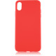 Чехол для Apple iPhone Xs Max Brosco Colourful, накладка, красный