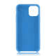 Чехол Brosco Softrubber для iPhone 11 Pro синий