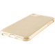 Чехол Brosco Shine для Apple iPhone 78SE (2020) золотистый