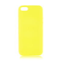 Чехол Brosco Colourful, накладка для Apple iPhone 55SSE, желтый