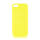 Чехол Brosco Colourful, накладка для Apple iPhone 55SSE, желтый