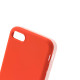 Чехол Brosco SoftrubberSoft-touch для Apple iPhone 78SE (2020) красный
