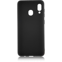 Чехол для Samsung Galaxy A30 (2019) SM-A305 Brosco Colourful, накладка, черный