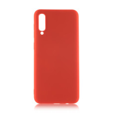 Чехол Brosco SoftrubberSoft-touch для Samsung Galaxy A50 (2019) SM-A505 красный