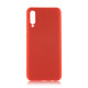 Чехол Brosco SoftrubberSoft-touch для Samsung Galaxy A50 (2019) SM-A505 красный