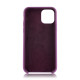 Чехол Brosco Softrubber для Apple iPhone 11 Pro фиолетово-красный