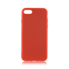 Чехол Brosco SoftrubberSoft-touch для Apple iPhone 78SE (2020) красный