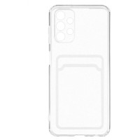 Чехол Red Line iBox Crystal для Samsung Galaxy A52 прозрачный с кардхолдером