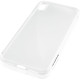 Чехол Brosco, Силиконовая накладка для Apple iPhone X, прозрачный