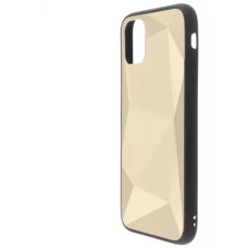 Чехол Brosco Diamond для Apple iPhone 11 Pro золотистый