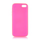 Чехол Brosco Colourful, накладка для Apple iPhone 55SSE, розовый