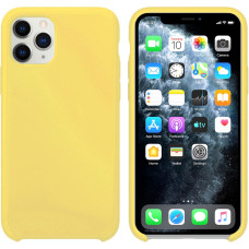 Чехол Brosco Softrubber для iPhone 11 Pro желтый