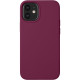 Чехол Deppa Liquid Silicone для Apple IPhone 12 mini бордовый
