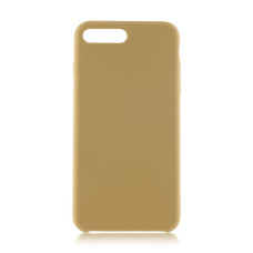 Чехол Brosco Softrubber для Apple iPhone 7 Plus8 Plus бежевый