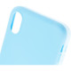 Чехол Brosco Colourful для Apple iPhone Xr голубой