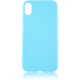 Чехол Brosco Colourful для Apple iPhone Xr голубой