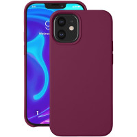 Чехол Deppa Liquid Silicone для Apple IPhone 12 mini бордовый