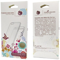 Чехол Zibelino Silicone Card Holder для Samsung Galaxy A04 4G прозрачный