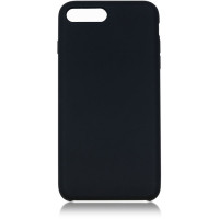 Чехол Brosco Softrubber, накладка для Apple iPhone 8 Plus, черный