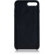 Чехол Brosco Softrubber, накладка для Apple iPhone 8 Plus, черный