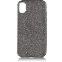 Чехол Brosco Shine, накладка для Apple iPhone Xr, черный