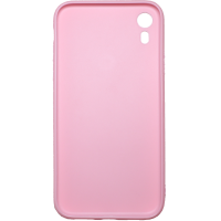 Чехол Brosco Colourful для Apple iPhone Xr розовый